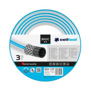 Cellfast Locsolótömlő Basic 1/2" 20m