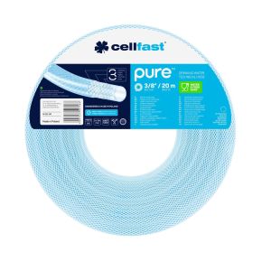Cellfast Víztiszta tömlő 9 x 2mm 20m 3/8"