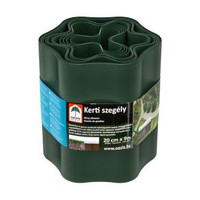 OÁZIS Ágyásszegély sötétzöld 20cm x 9m 