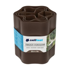 Cellfast Ágyásszegély 20cm x 9m barna