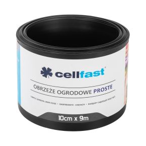 Cellfast Ágyásszegély 10cm x 9m fekete