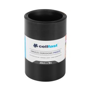 Cellfast Ágyásszegély 20cm x 9m fekete