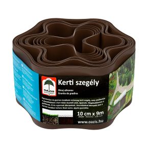OÁZIS Ágyásszegély barna 10cm x 9m