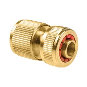 Cellfast Gyorscsatlakozó 1/2" víz-stop BRASS