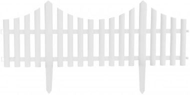 Chomik Kerti kerítés fehér 60,5*32,5cm