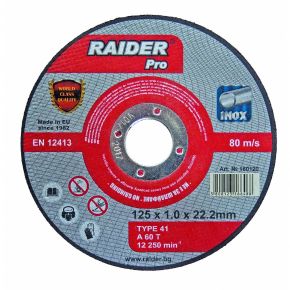 Raider Pro Fémvágó tárcsa 115x1x22,2mm Inox
