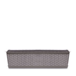 Prosperplast Balkonláda Ratolla Case P 391x173mm mokka