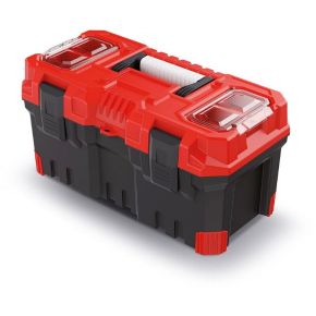 Szerszámosláda TITAN PLUS piros 55x30x30cm