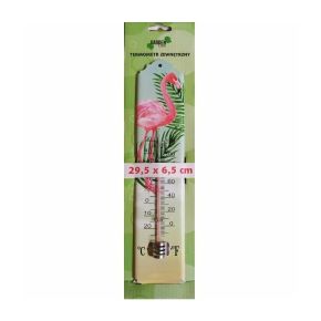 Chomik Hőmérő flamingó 29,5X6,5cm